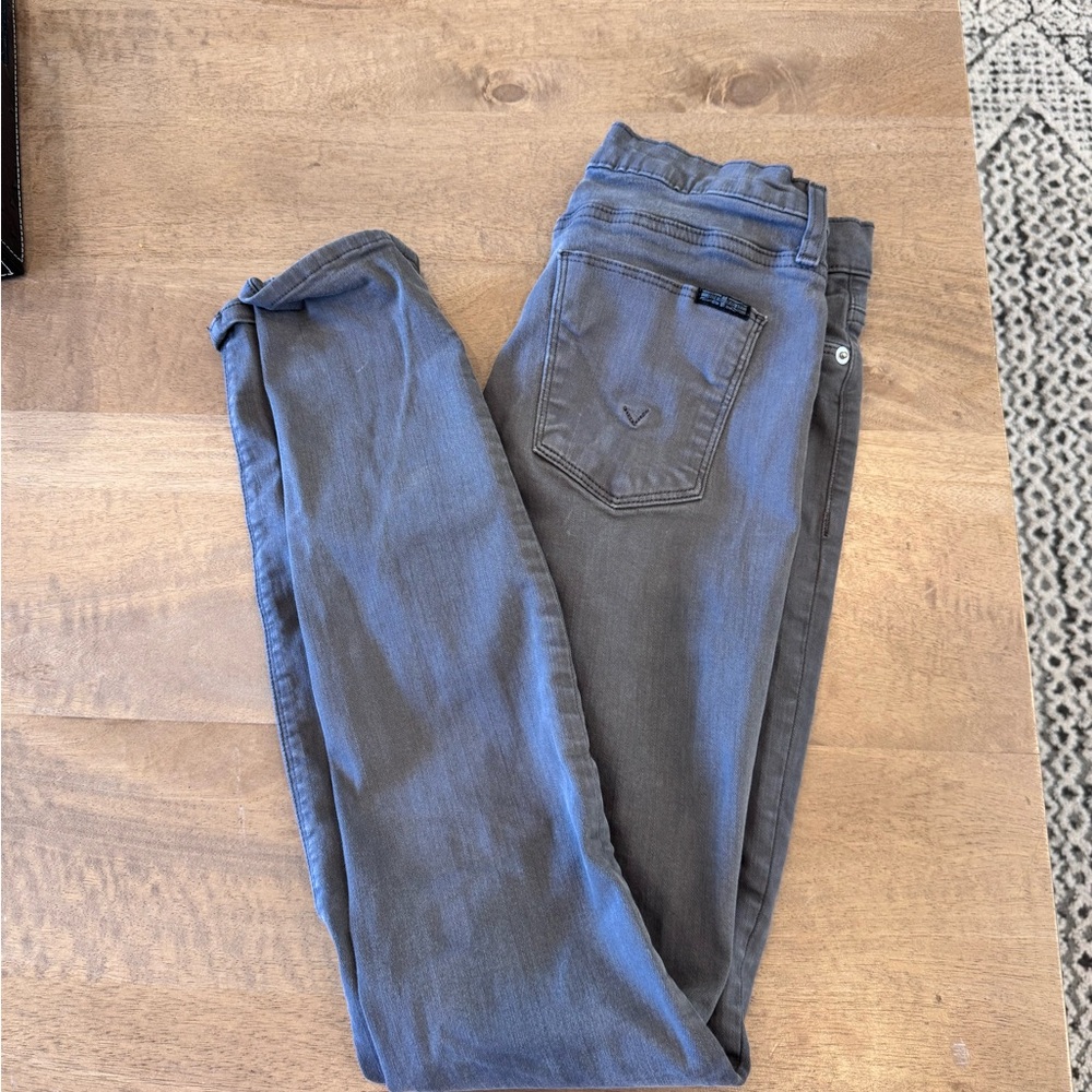 Hudson Jeans Gray Skinny Denim